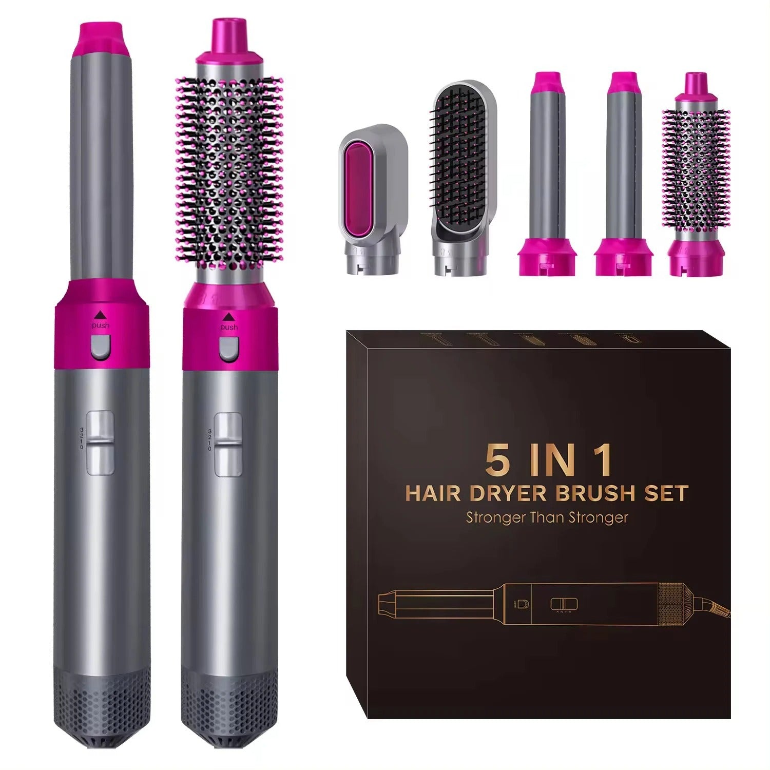 GlamDry™ – Cepillo Secador 5 en 1