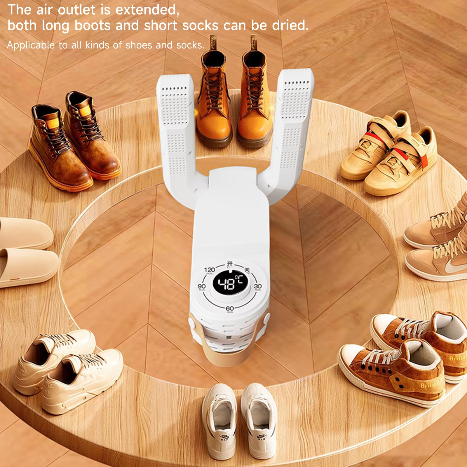 Secador de zapatos electrico DryKicks™