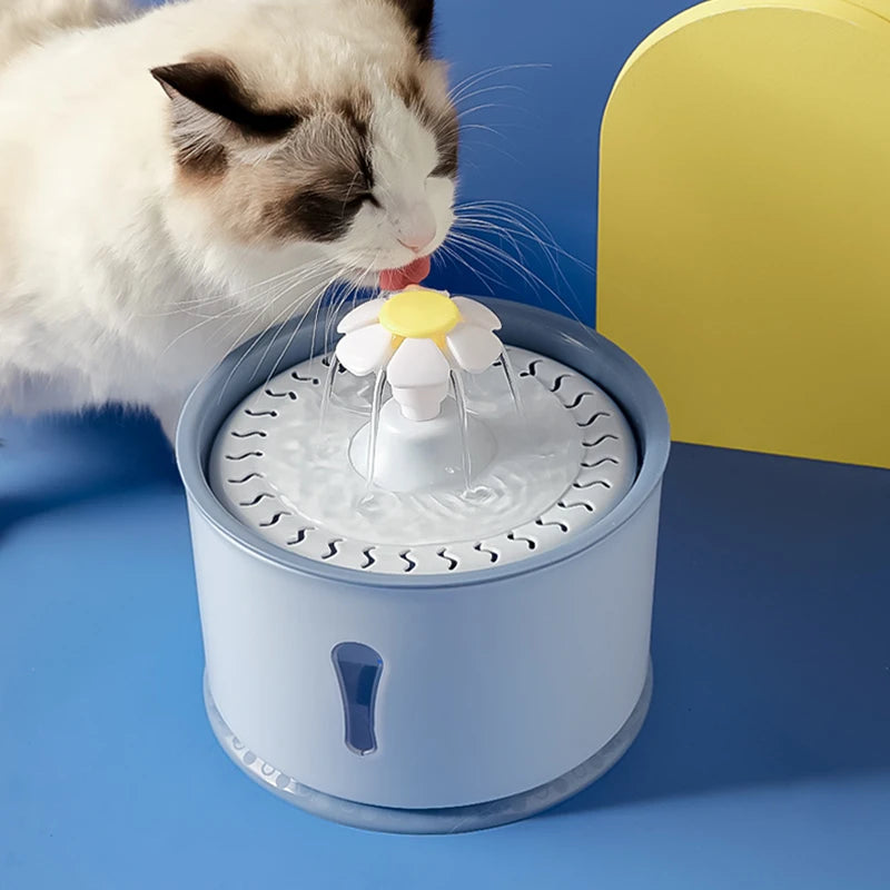 Dispensador de agua para gatos