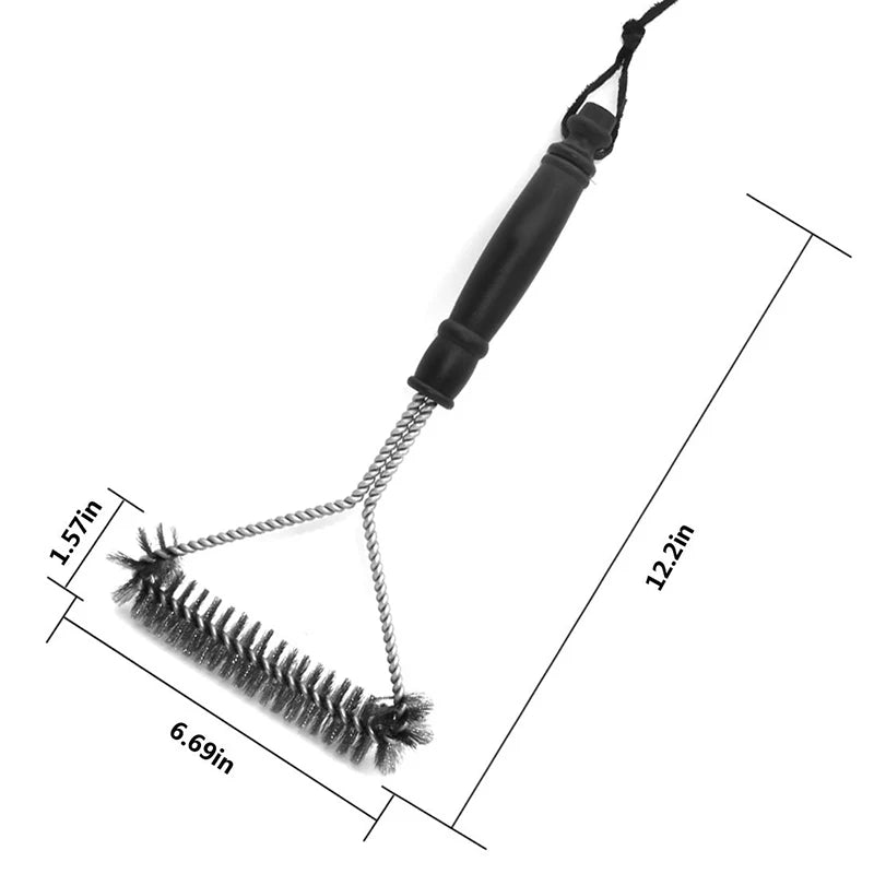 Cepillo de acero para parrillas