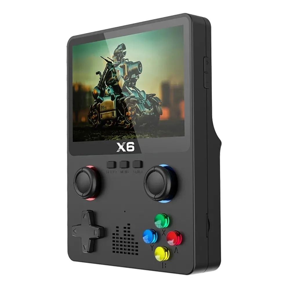 Mando de juegos X6 con pantalla IPS de 3,5 pulgadas