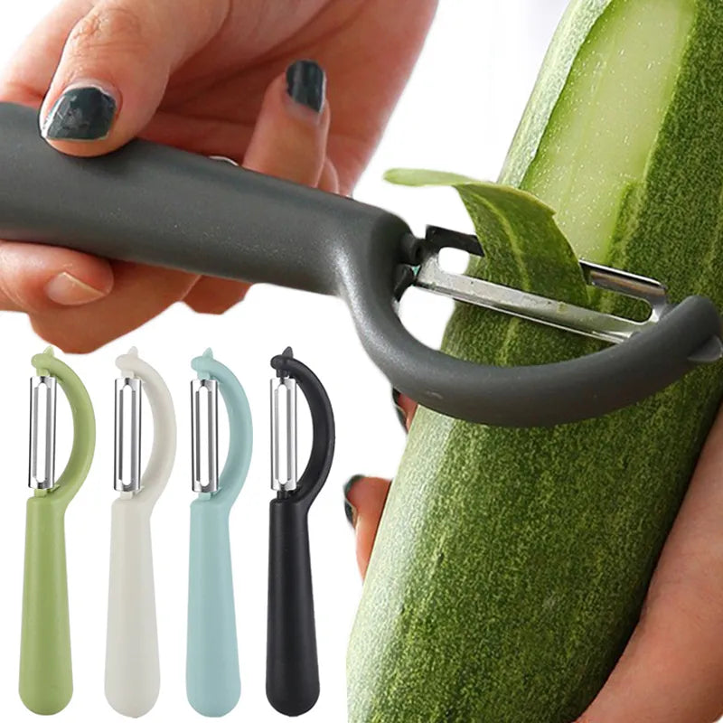 Pelador de acero inoxidable para verduras y frutas